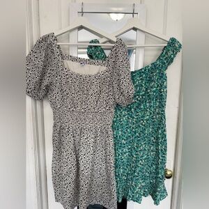 2 OLD NAVY MINI DRESSES